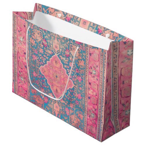 Vintage Persian designed large gift bag