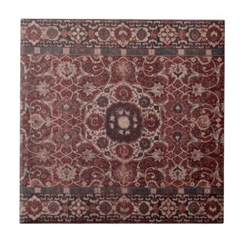 Vintage Persian Tapestry Tile by OutFrontProductions at Zazzle