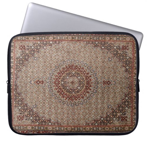 Vintage Persian Turkish Oriental Rug Carpet Laptop Sleeve