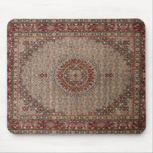 Vintage Persian Turkish Oriental Rug Carpet Mouse Pad