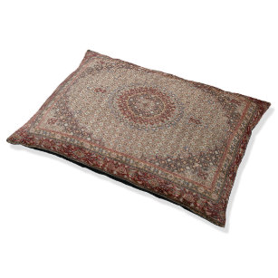 Vintage Persian Turkish Oriental Rug Carpet Pet Bed