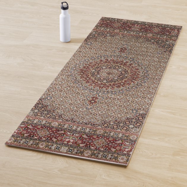 oriental rug yoga mat