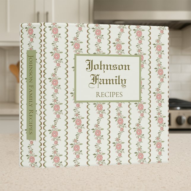 Vintage Personalized Recipe Binder | Storybook (Creator Uploaded)