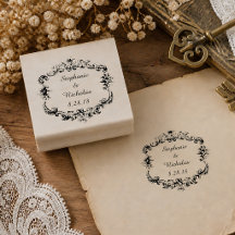 Vintage Personalized Text Frame
