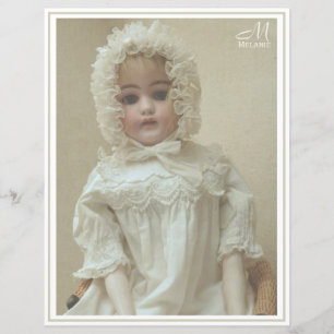 Vintage Personalized Victorian Antique Girl Doll