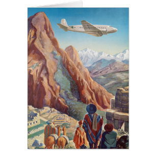 Vintage Peru of the Incas via Pan American Travel