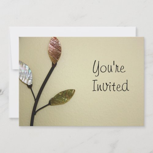 Vintage Petals Invitation