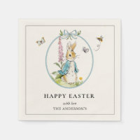 Vintage Peter rabbit Happy Easter