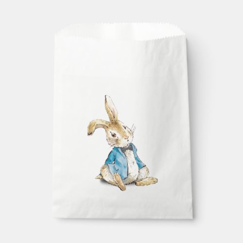 Vintage Peter The Rabbit Tale Baby Shower Favor Bag
