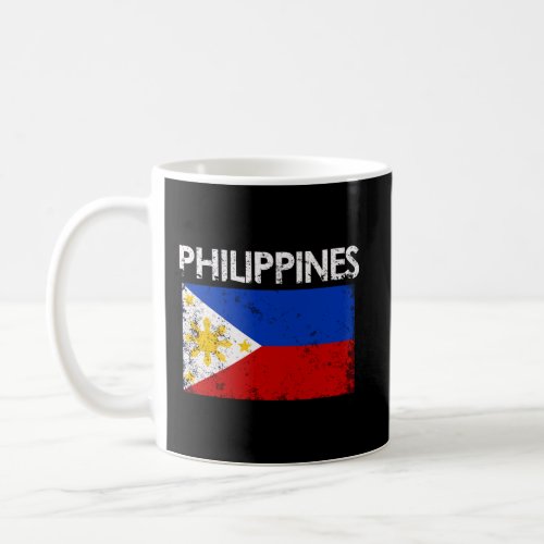 Vintage Philippines Filipino Flag Pride Gift Coffee Mug