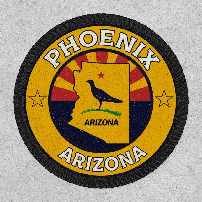 Vintage Phoenix, Arizona gifts Patch (Front)