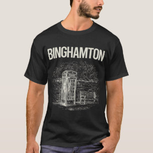 Vintage Phone Booth Binghamton T-Shirt