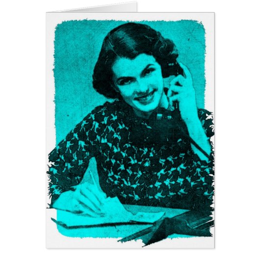 Vintage Phone Call Cards (Front)