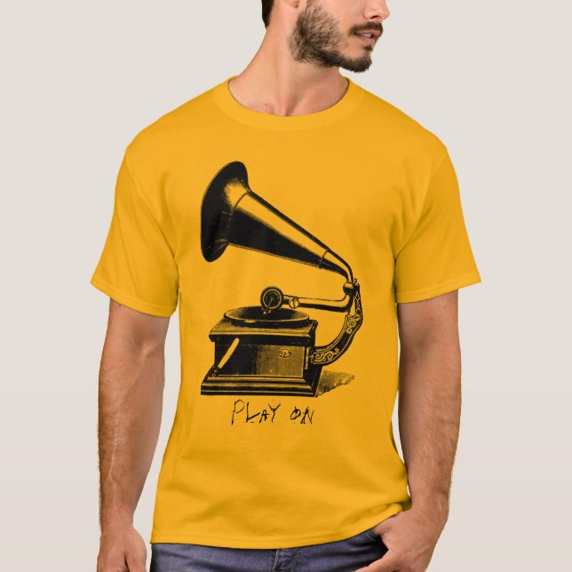 Vintage Phonograph Tee (Front)