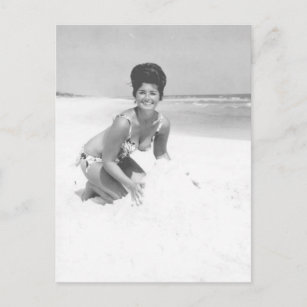Vintage Photo Bikini Girl Pensacola, Florida Postcard