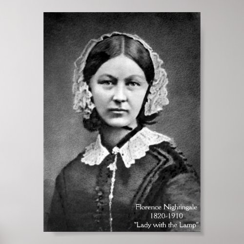 Vintage Photo _ Florence Nightingale Nurse Poster