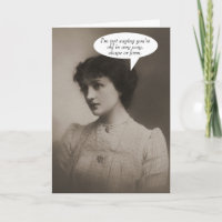 Vintage Photo Funny Over The Hill Brutal Birthday
