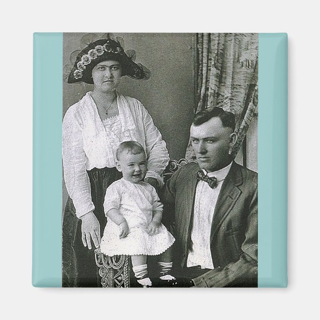 vintage photo Magnet (Front)