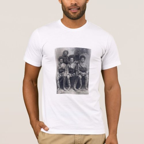 Vintage Photo of Ethiopian Resistance Soldiers T_Shirt