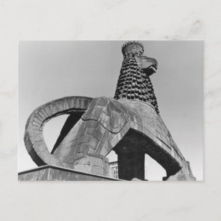 Vintage photo of Lion of Judah Ethiopia Postcard
