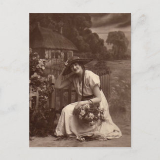vintage photo postcard