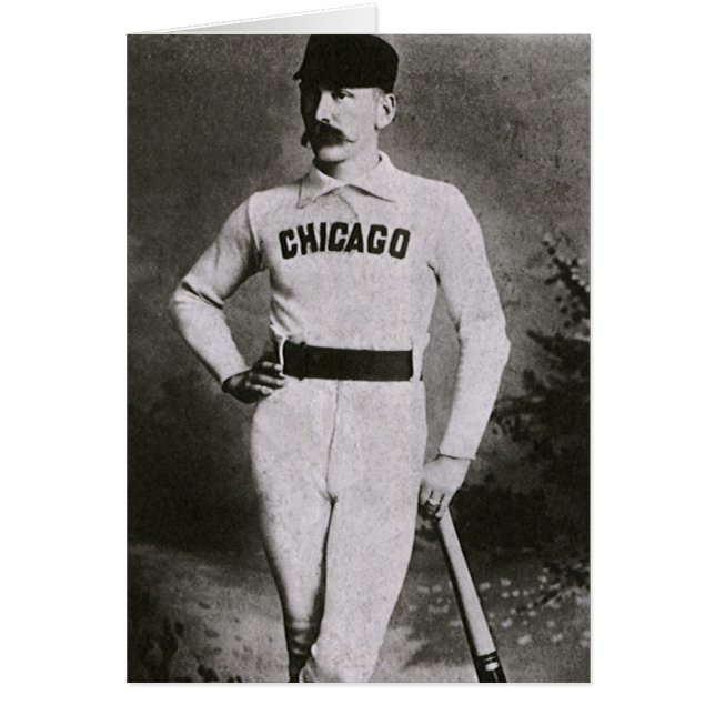 Vintage Photo, Sports Chicago Baseball Player (Front)
