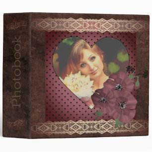 Vintage Photobook, photo, your photo, photo album, 3 Ring Binder