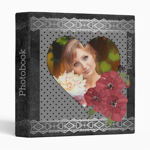 Vintage Photobook photo your photo photo album 3 Ring Binder