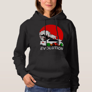 Vintage Photograp Lancer Evolution Viii Hoodie
