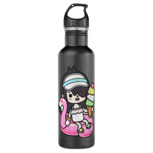 Vintage Photograp Manga Toca Boca Anime Gift Movie Stainless Steel Water Bottle