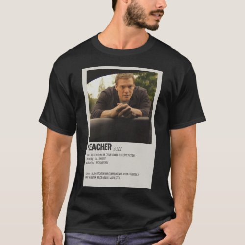 Vintage Photograp Reacher 2022  Amozon Prime Tv Se T_Shirt