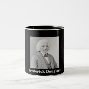 Vintage Photograph Abolitionist Frederick Douglass Two-Tone Coffee Mug