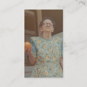 vintage photographs (grandma josephine) business card