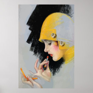 Vintage Photoplay Cover Art 1927 Poster