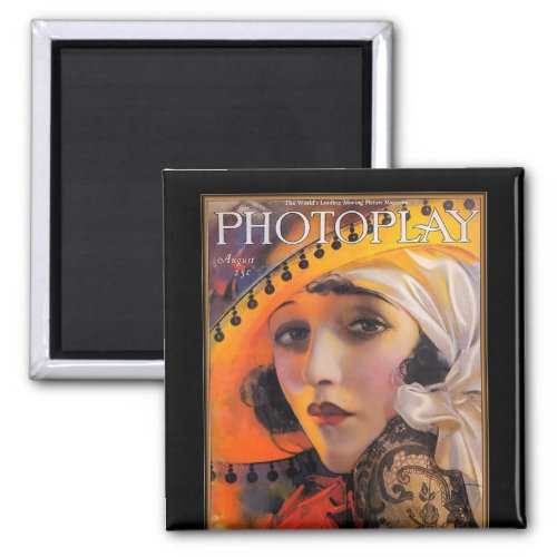 Vintage Photoplay magazine Magnet