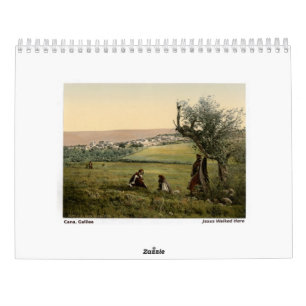 Vintage Photos of Sacred Holy Land Sites Calendar