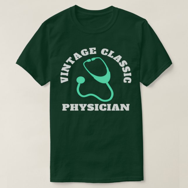 Vintage Physician T-Shirt (Design Front)