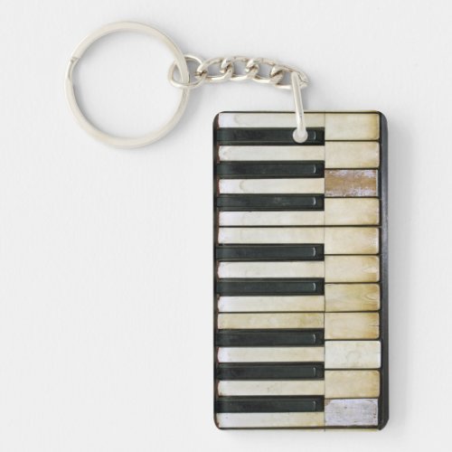 Vintage Piano Keychain