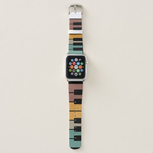 Vintage Piano Keys  Apple Watch Band