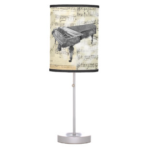 Vintage Piano Music Lamp