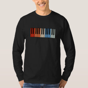 Vintage Piano Pianist Music Keyboard Musician Out T-Shirt