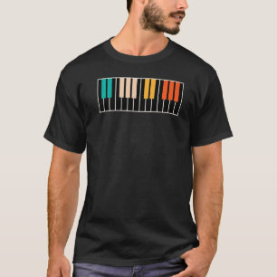 Vintage Piano Pianist Music Keyboard Musician Out T-Shirt