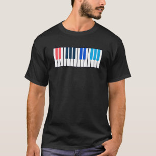 Vintage Piano Pianist Music Keyboard Musician Out T-Shirt