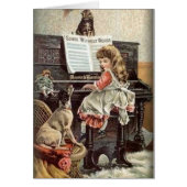 Vintage Piano Songs with Pets, (Front)