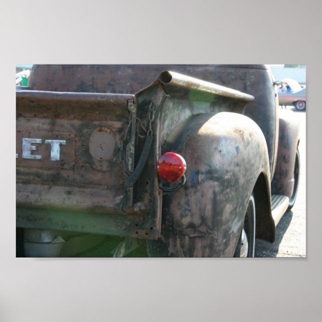 Vintage Pickup Poster (Front)