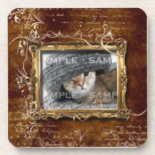 In Loving Memory Picture Drink Beverage Coasters Zazzle