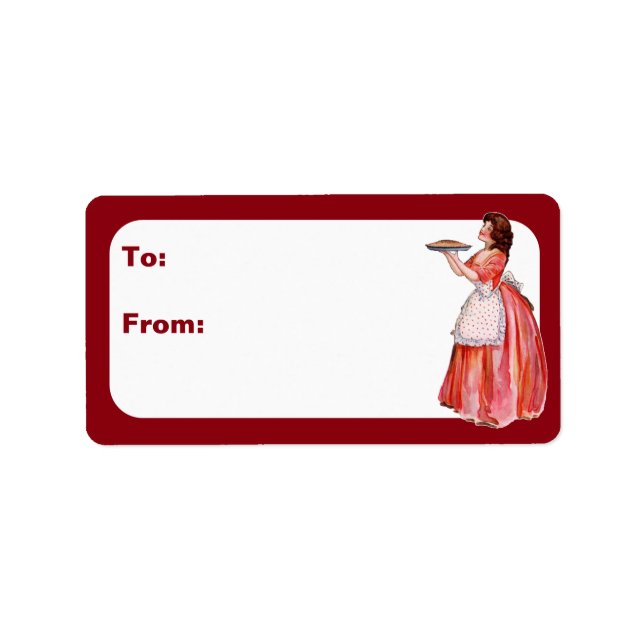 Vintage Pie Maker Label (Front)