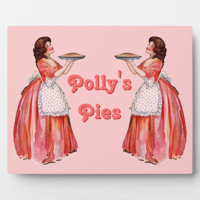 Vintage Pie-Maker Plaque (Front)
