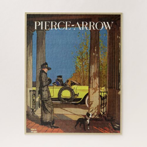 Vintage Pierce_Arrow 1919 Magazine Ad Jigsaw Puzzle
