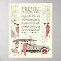 Vintage Pierce-Arrow Motor Car Ad